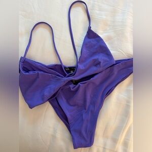 Zara Swim - Purple Bikini SET